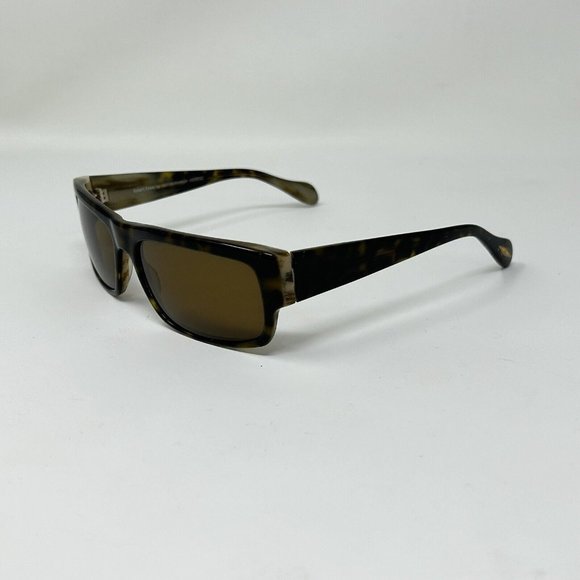 OLIVER PEOPLES Robert Evans 363/HRNMens Sunglasses 58-17-140 362 HRN scratches